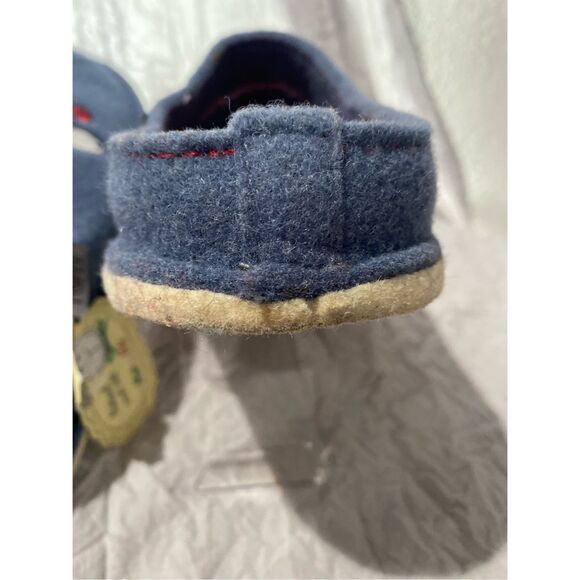 Tofee natural wool felt made in Italy blue with sheep front design SZ 8 - Picture 8 of 11